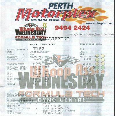 AUDI C6RS6 QUARTER MILE APR 98 11.750SECS 23 APRIL 2012.JPG