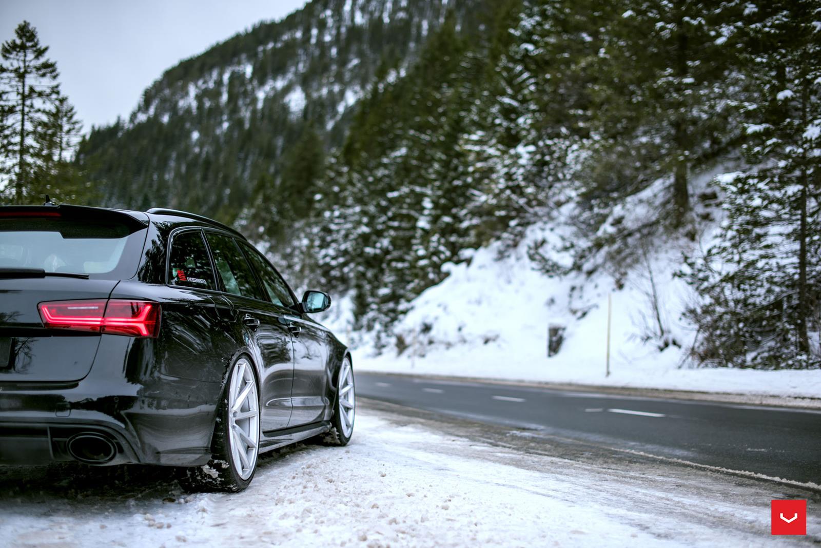 Audi rs6 avant зима